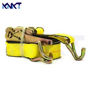 2 inch Ratchet Straps | Custom Made 2" wire hook ratchet straps can easily attach in hard to reach areas or where space is tight. They work well with D-rings Ratchet tie down Straps with Wire Hooks